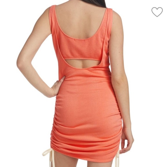 N.Philanthropy Sebastian Ruched Midi Dress Size Medium - Picture 2 of 7